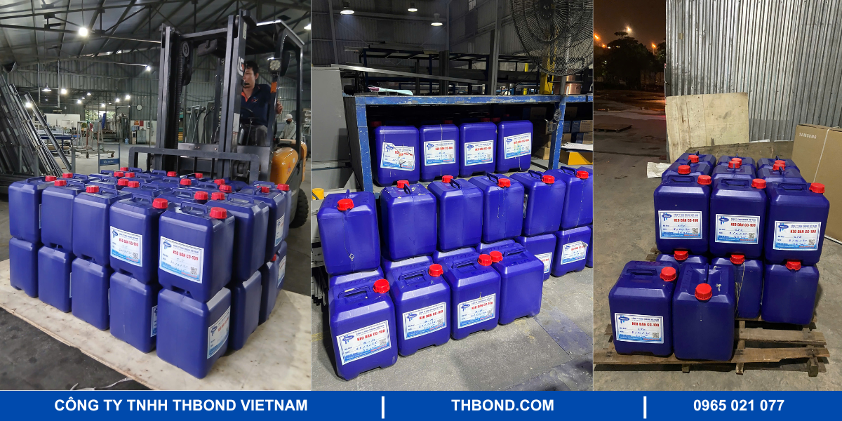 Keo chống cháy dán cửa THbond được khách hàng tin dùng