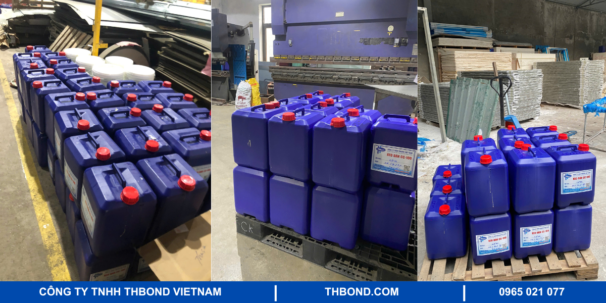 Keo dán cửa chống cháy THbond được khách hàng tin dùng