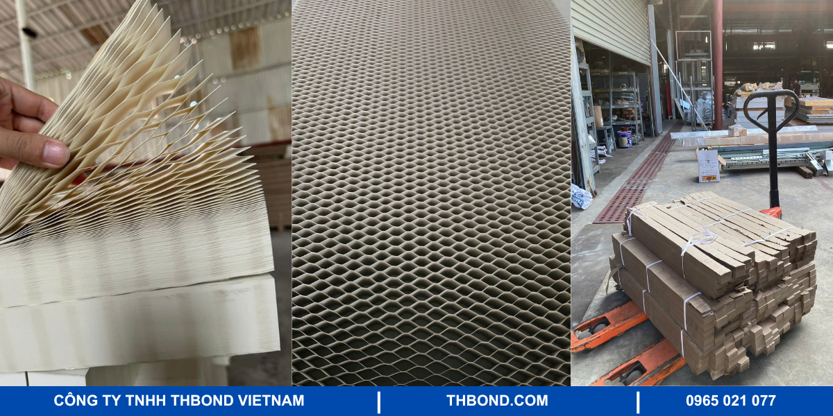 THbond cung cấp thanh giấy tổ ong chất lượng cao dùng trong sản xuất cửa