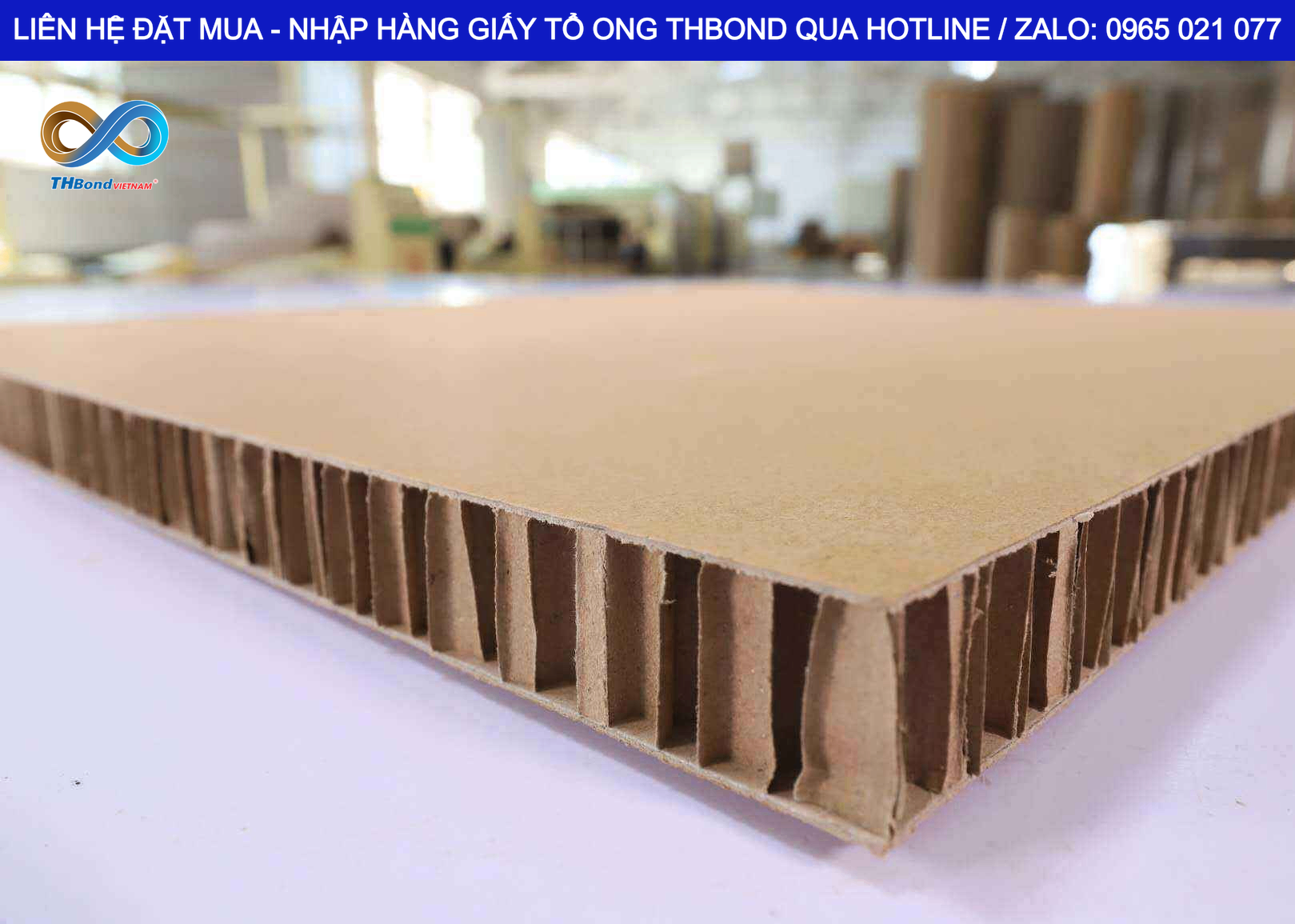 Giấy tổ ong tấm THBond tạo cấu trúc lõi có chiều dày phù hợp cho nhiều loại cửa và panel khác nhau, từ đó gia tăng sự lượng của người mua tiêu dùng, nâng cao lợi thế cạnh tranh cho xưởng/doanh nghiệp của bạn.