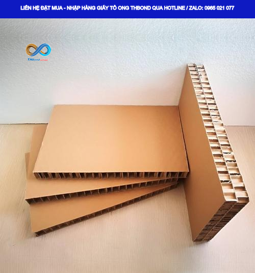 Giấy tổ ong tấm THBond làm lõi cửa thép, cửa chống cháy và cửa gỗ công nghiệp và nhiều ứng dụng khác