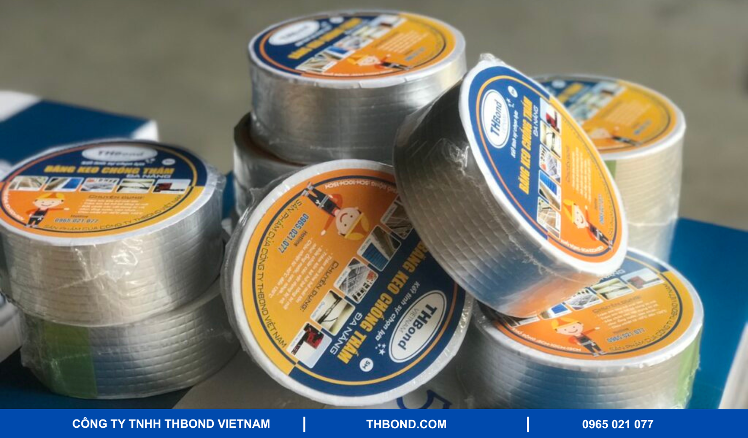 Băng keo dán tôn chống dột THbond