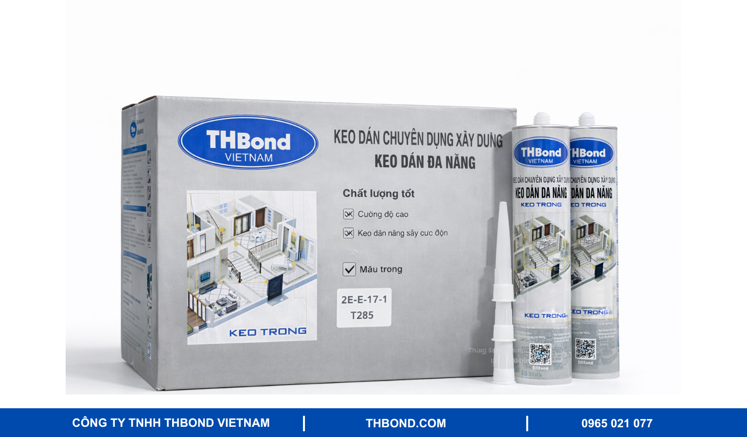 Keo dán đa năng màu trong