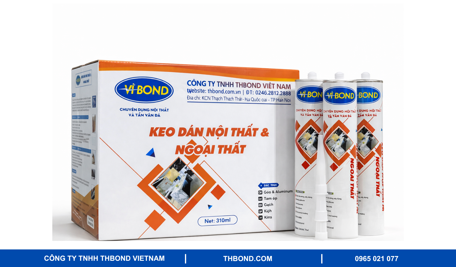 Keo dán nội thất Vibond