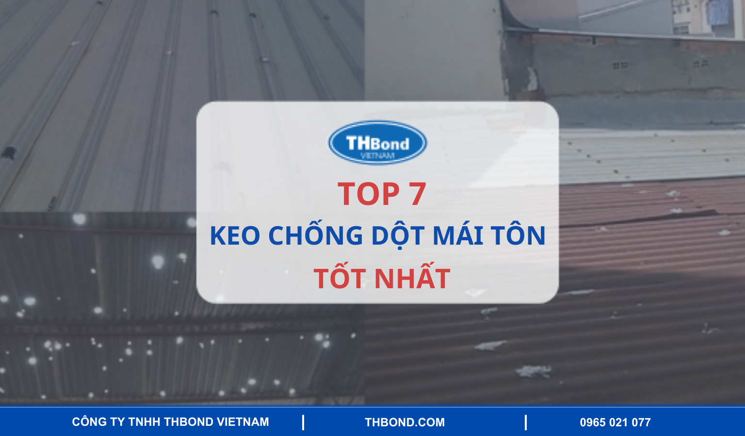 Keo dán tôn chống dột