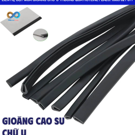 Bảo vệ cạnh kính trong quá trình lắp ráp với gioăng chữ U THBond, giúp giảm tiếp xúc trực tiếp và hạn chế nguy cơ hư hỏng do va chạm.