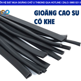 Gioăng cao su chữ U THBond ôm sát cạnh tủ điện, hỗ trợ ngăn bụi và hơi ẩm xâm nhập qua các khe tiếp giáp.