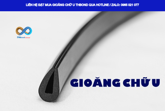 Gioăng cao su chữ U THBond giúp bọc mép tấm vật liệu, giảm nguy cơ cọ xát trực tiếp và hỗ trợ giữ bề mặt hoàn thiện tốt hơn.