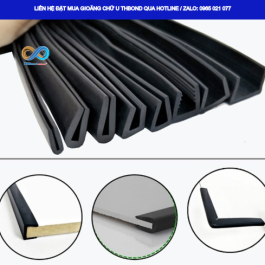 Gioăng chữ U của THBond giúp che chắn cạnh kim loại sắc, giảm nguy cơ trầy xước và tăng độ an toàn khi thao tác