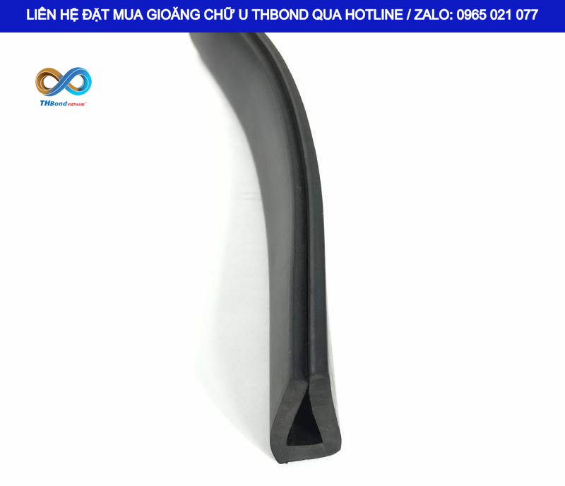 Gioăng chữ U THBond tạo lớp đệm đàn hồi cho mép đá và vật liệu cứng, hỗ trợ bảo vệ cạnh khỏi những va chạm thường ngày.