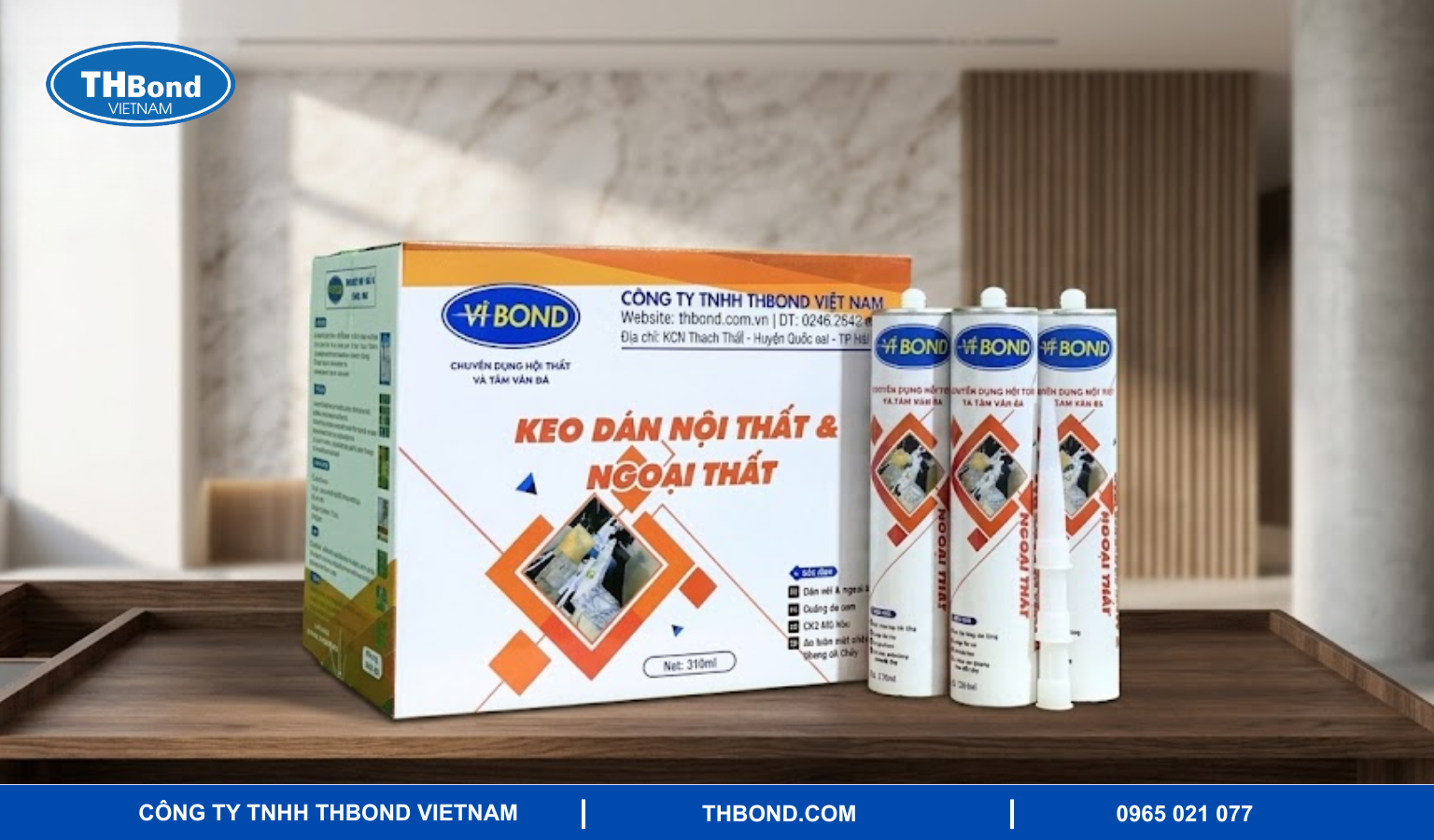 Keo dán tấm nhựa Nano THbond