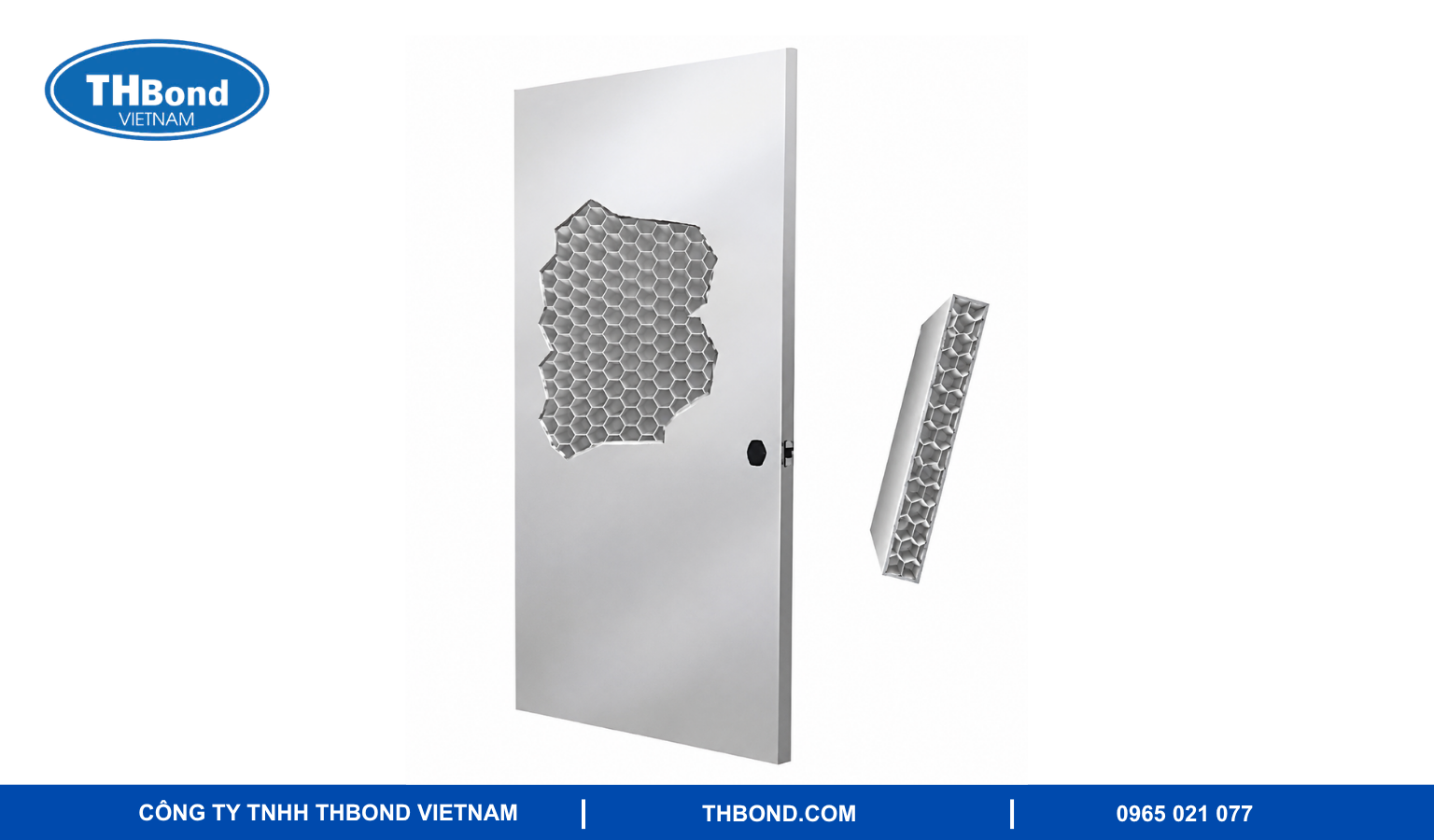 Ứng dụng lõi nhôm tổ ong sản xuất cửa chống cháy