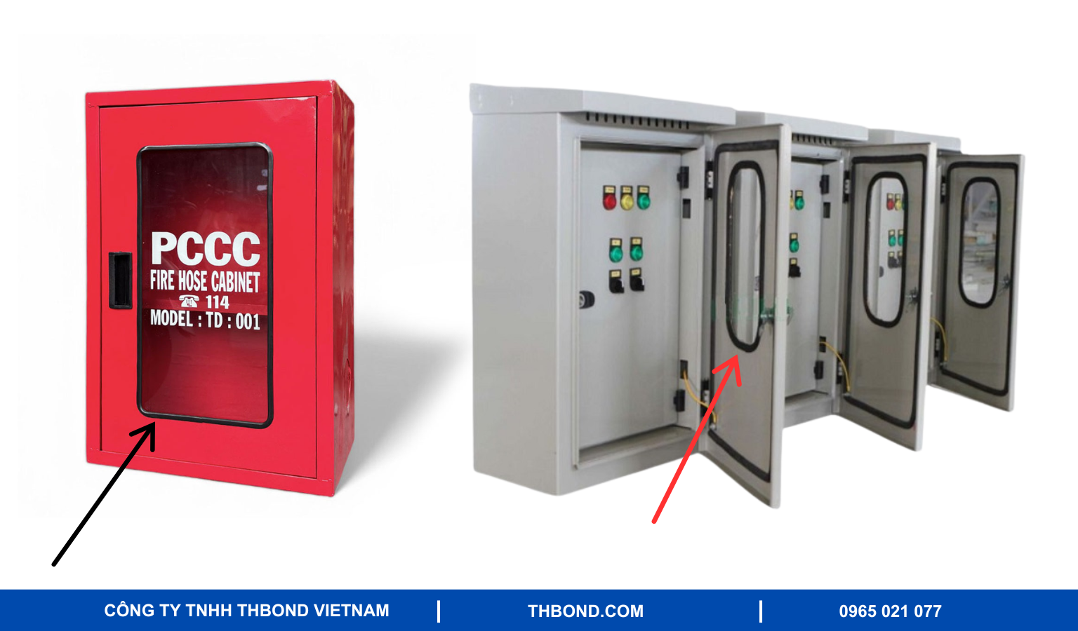 Ứng dụng thực tế gioăng cao su nẹp tủ THbond