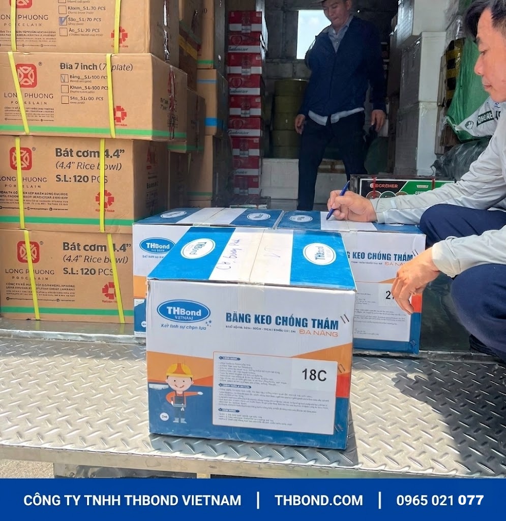 Băng keo chống thấm cho bạt HDPE
