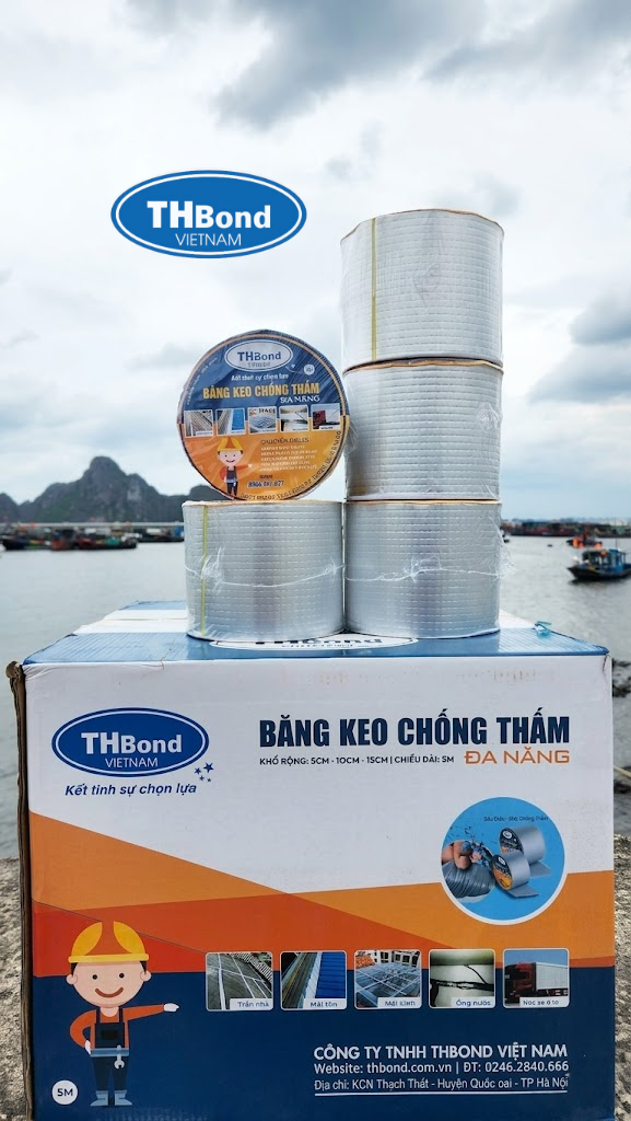 Băng keo chống thấm, chống rỉ nước 10 Cm - thbond-com