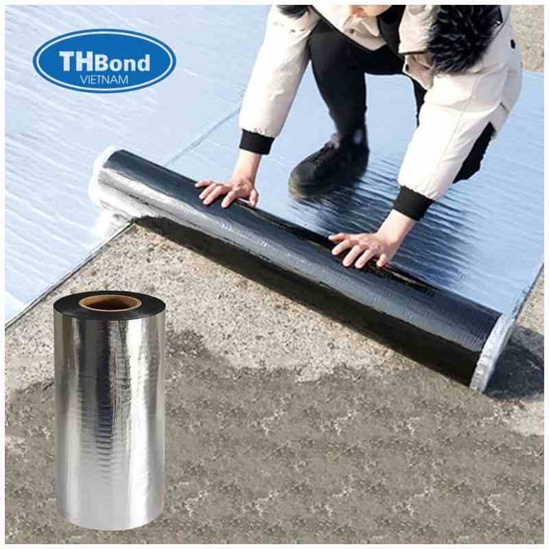 Băng keo chống thấm khổ lớn giúp dán trên các bề mặt diện tích lớn như Trần bê tông, tường, mái tôn... - thbond-com (4)