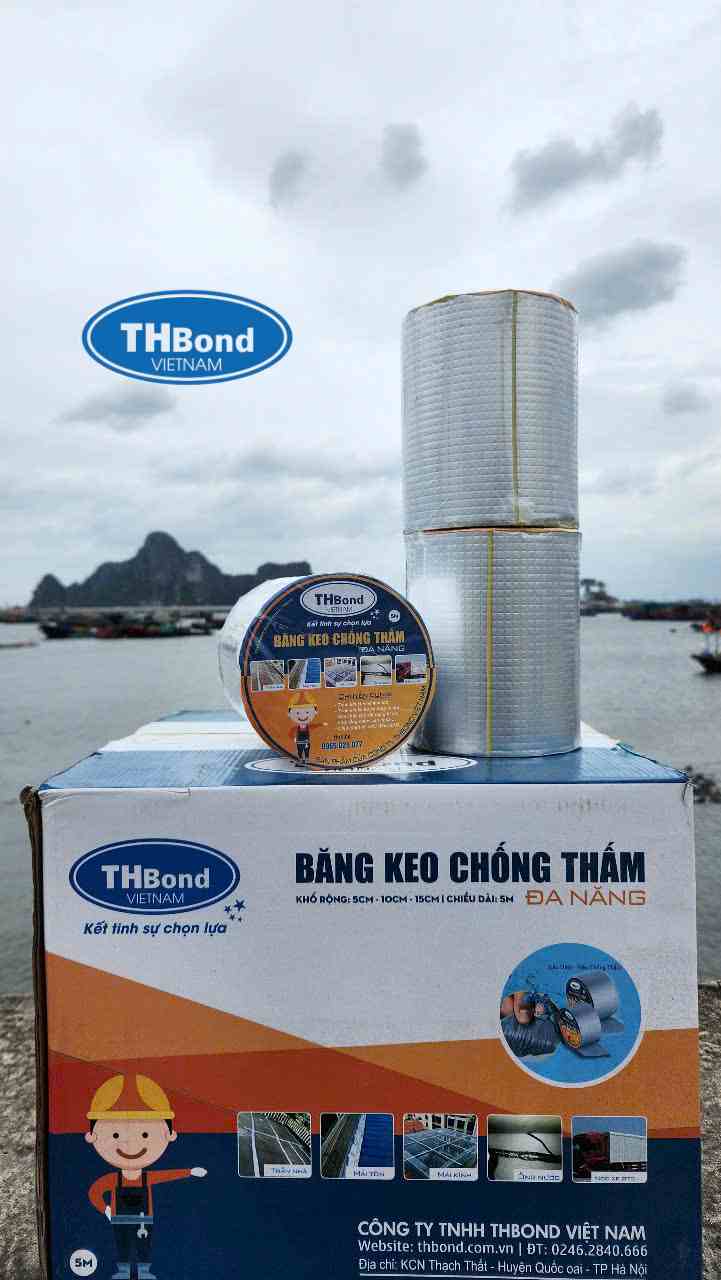 Băng keo chống thấm khổ lớn giúp dán trên các bề mặt diện tích lớn như Trần bê tông, tường, mái tôn... - thbond-com (7)