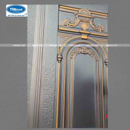 Cận cảnh họa tiết Huỳnh Pano trung tâm trong bộ huỳnh Khải Hoàn THBond cung cấp đến khách hàng - thbond-com
