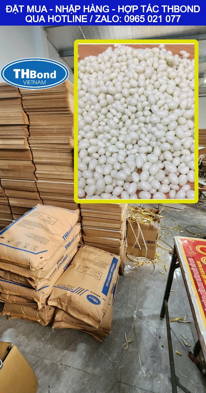 Keo Hạt EVA THBond với độ bám dính cao giúp hạn chế bong cạnh trong quá trình sử dụng - thbond-com