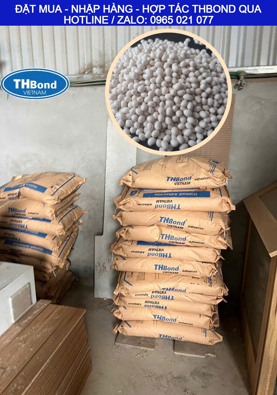 Keo nhiệt, keo hạt EVA cung cấp bởi THBond Ít đóng cặn, giảm thời gian vệ sinh máy và tối ưu chi phí vận hành - thbond-com