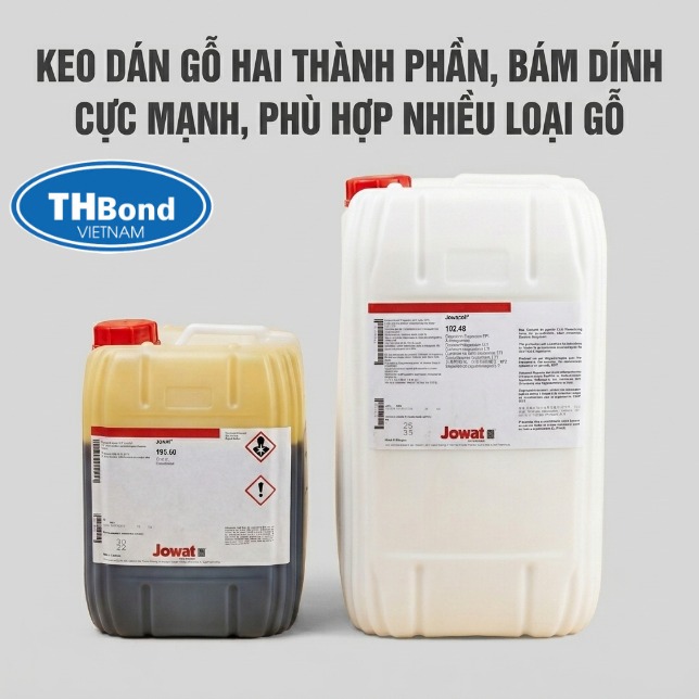 Keo sữa dán gỗ 2 thành phần, dính chắc, bền - thbond-com