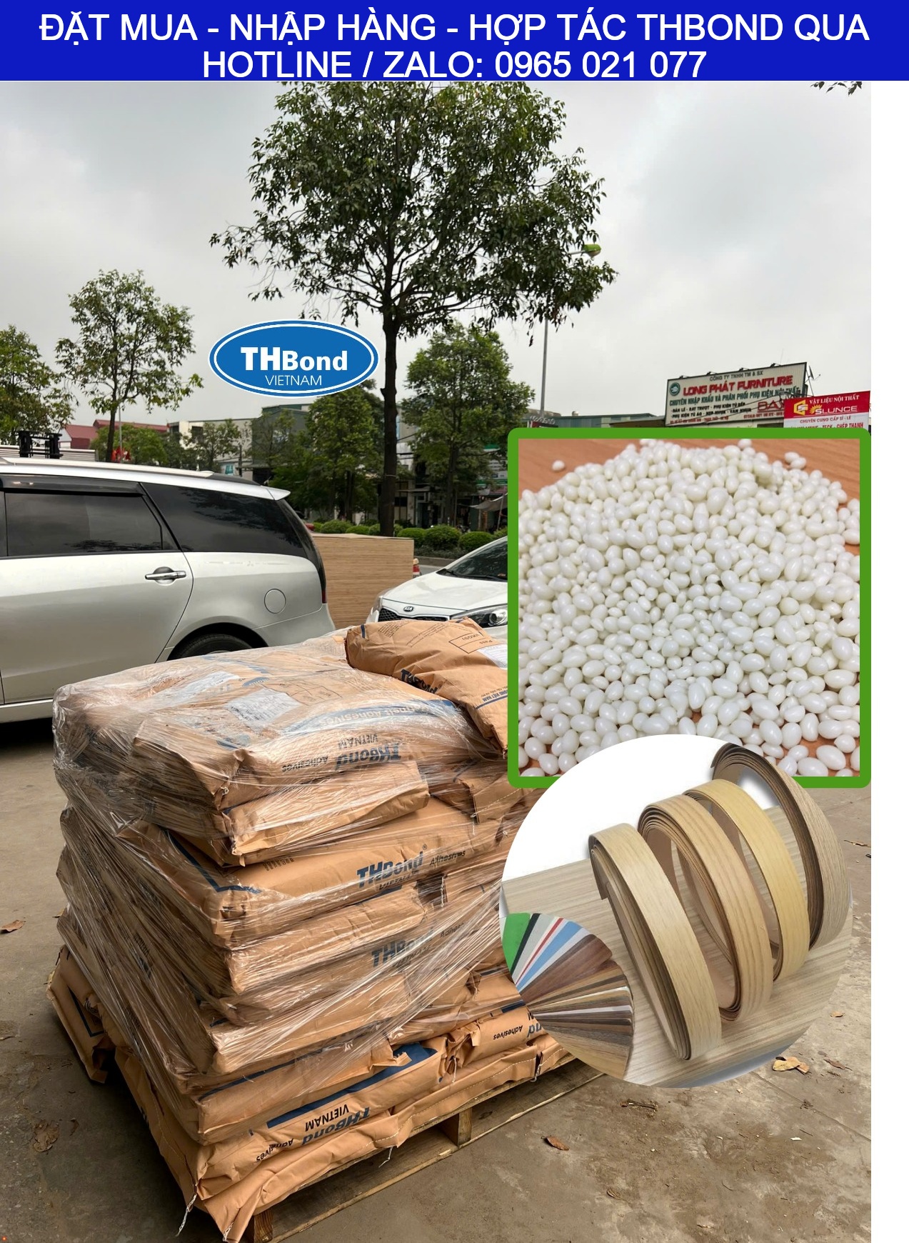 THBond – Cung cấp đa dạng dòng keo hạt EVA đáp ứng nhiều yêu cầu dán cạnh khác nhau - thbond-com