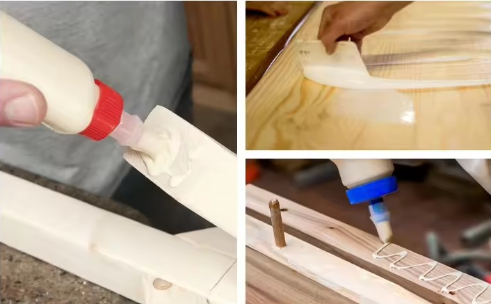 Thành phần Aliphatic Resin trong keo PVA Vàng giúp tăng độ bám dính ban đầu, đây là lợi ích, điểm nhấn ban đầu của dòng keo này - thbond-com