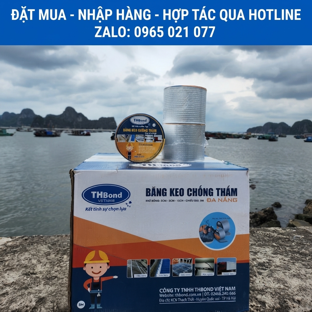 Băng Keo Chống Thấm THBond hỗ trợ bảo trì mái nhà xưởng, giảm nguy cơ thấm dột mùa mưa - thbond-com