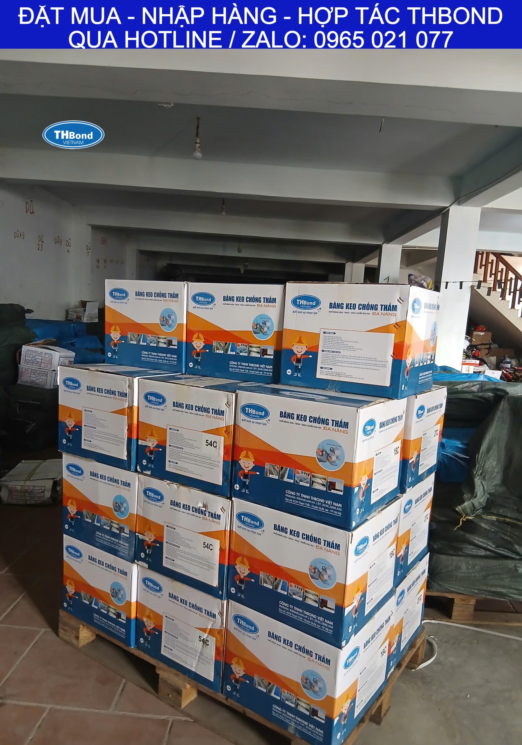Băng Keo Chống Thấm THBond phù hợp cho nhà thầu, doanh nghiệp và đơn vị thi công - thbond-com