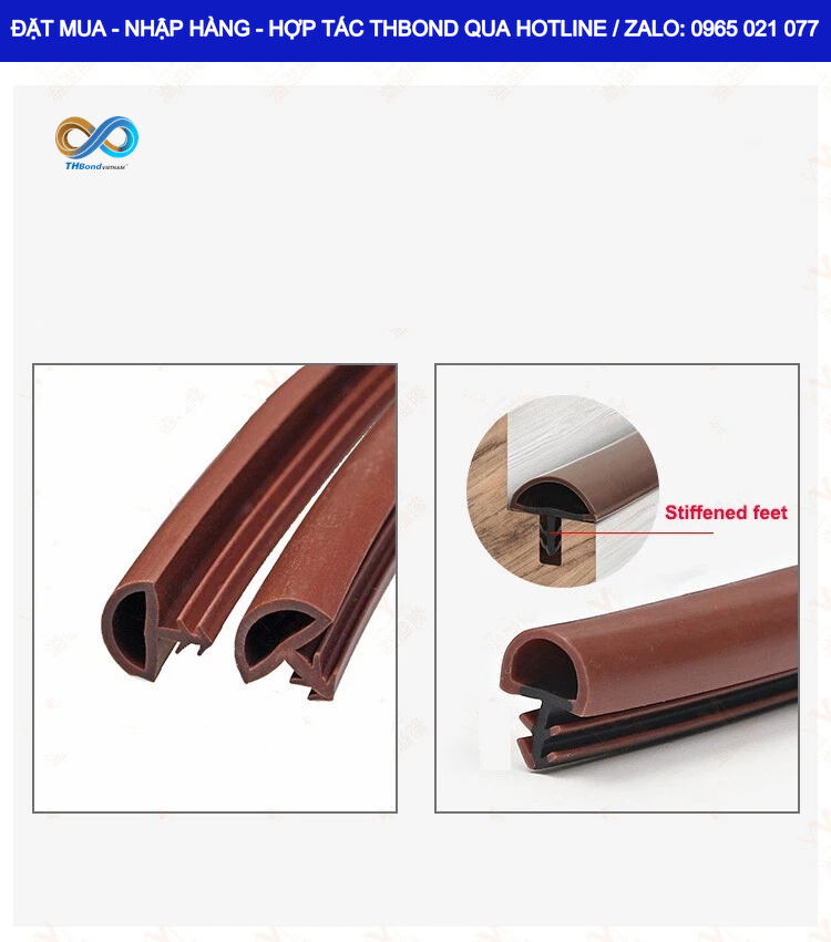 Gioăng Cao Su Chữ T THBond Cung Ứng Ổn Định Cho Đơn vị thi công, doanh Nghiệp Và Nhà Máy_wm