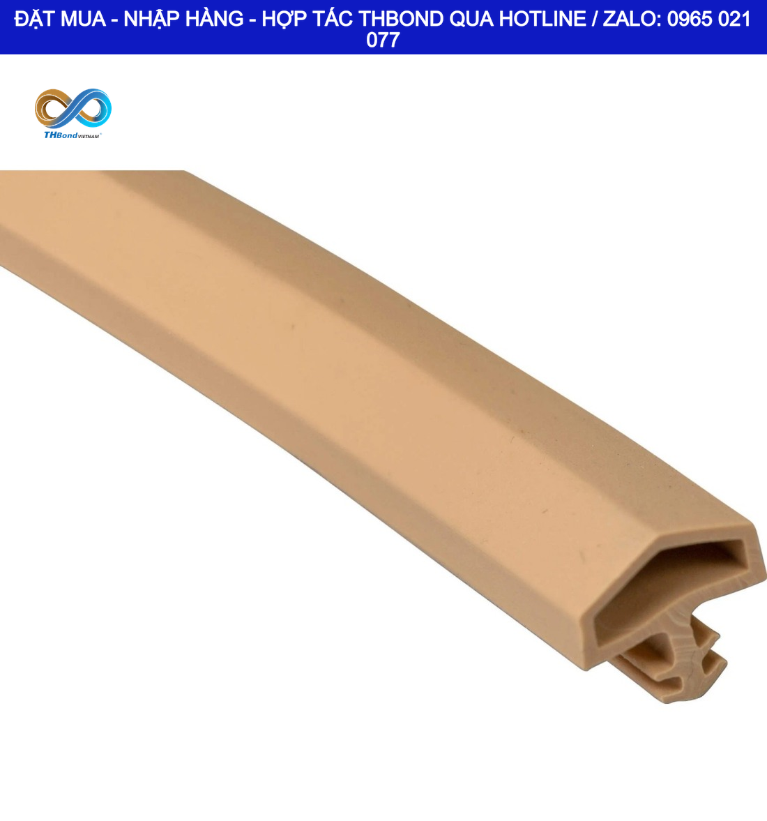 Gioăng Cao Su Chữ T THBond Sử Dụng Cho Tủ Điện, Tủ Điều Khiển Công Nghiệp_wm