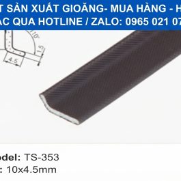Gioăng Xốp chữ L kích thước 10x4.5mm ứng dụng cho Cửa, thiết bị kỹ thuật - thbond-com