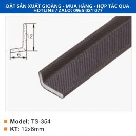Gioăng Xốp chữ L kích thước 12x6mm ứng dụng cho Cửa, thiết bị kỹ thuật - thbond-com