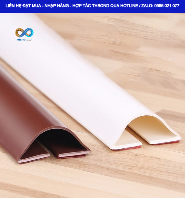 Gioăng cao su, gioăng PVC giúp giảm va đập giữa cánh cửa và khung cửa khi đóng mở - thbond-com