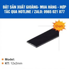 Gioăng chống cháy kích thước 12x2mm, gioăng xốp chống cháy - thbond-com