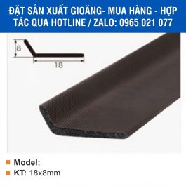 Gioăng chống cháy kích thước 18x8mm, gioăng xốp chống cháy - thbond-com