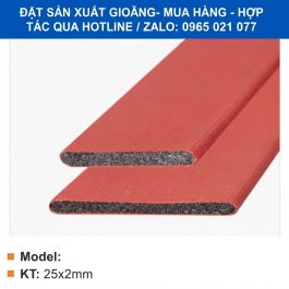 Gioăng chống cháy kích thước 25x2mm, gioăng xốp chống cháy - thbond-com