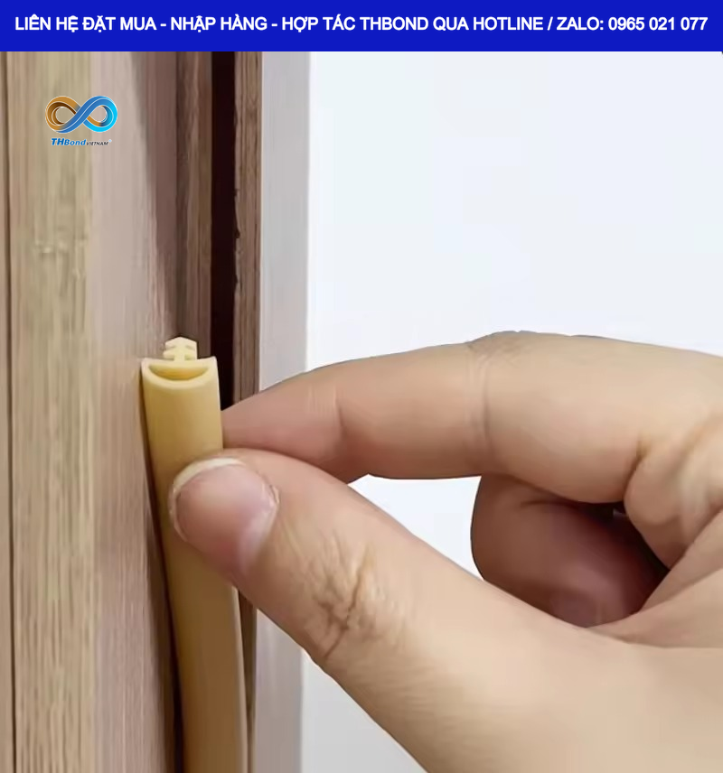 Gioăng cửa bằng chất liệu cao su, pvc nâng cao khả năng chống bụi, chống nước cho hệ thống cửa - thbond-com