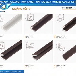 Gioăng xốp PU chữ V với nhiều kích thước đa dạng cho cửa, thiết bị kỹ thuật, cách âm, làm kín - thbond-com