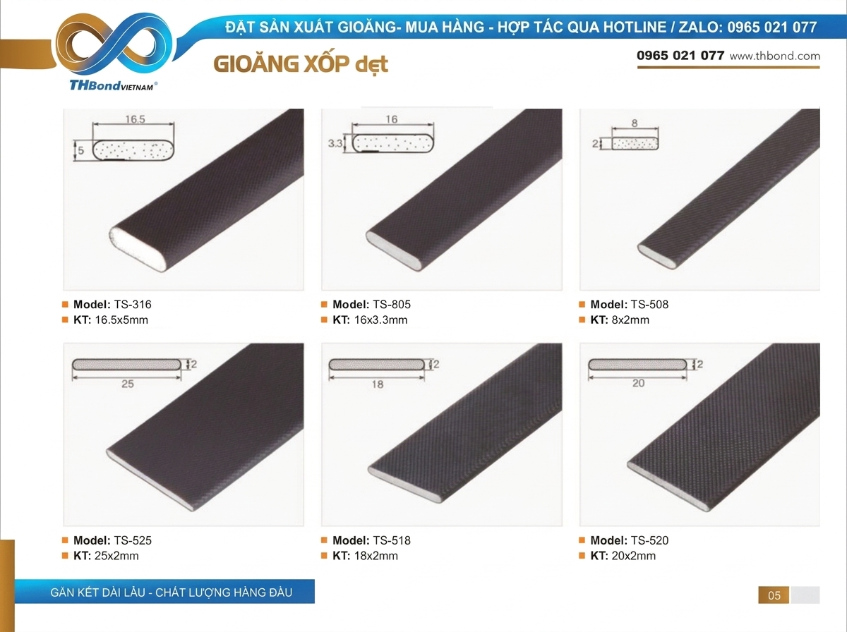 Gioăng xốp dẹt , gioăng PU với tiết diện phẳng, ứng dụng dán trong nhiều trường hợp cho cửa thép, cửa chống cháy, cửa kỹ thuật, cửa chung cư ... - thbond-com