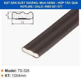 Gioăng xốp dẹt kích thước 13x4mm cho cửa và các thiết bị kỹ thuật - thbond-com