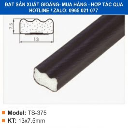 Gioăng xốp dẹt kích thước 13x7.5mm cho cửa và các thiết bị kỹ thuật - thbond-com