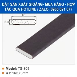 Gioăng xốp dẹt kích thước 16x3.3mm cho sản xuất cửa, thiết bị kỹ thuật - thbond-com