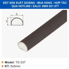 Gioăng xốp dẹt kích thước 9x5mm cho cửa và các thiết bị kỹ thuật - thbond-com