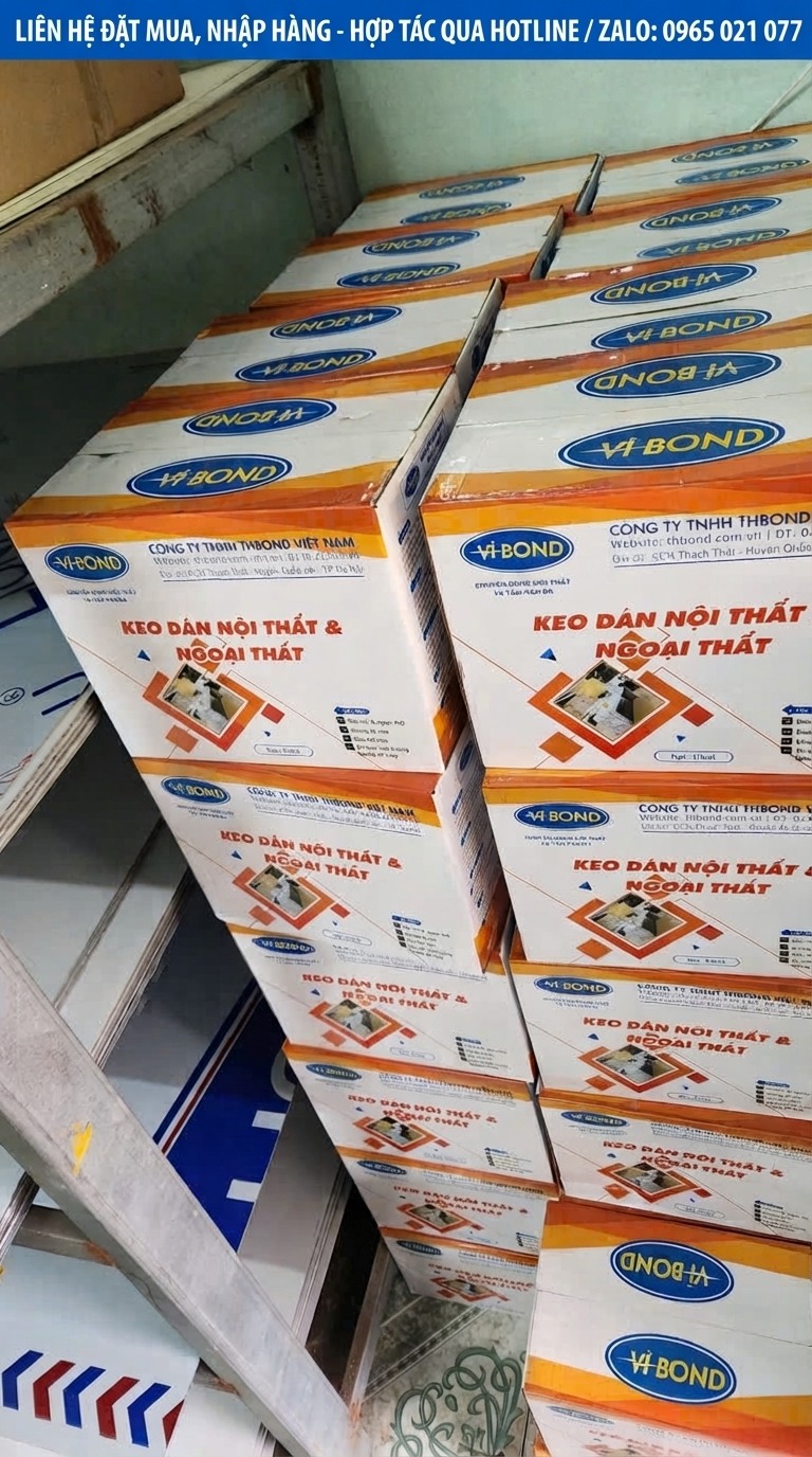 Keo dán nội thất Vibond bởi sản xuất cung ứng THBond được nhiều doanh nghiệp trong ngành nội thất gỗ công nghiệp ứng dụng để dán các sản phẩm gỗ