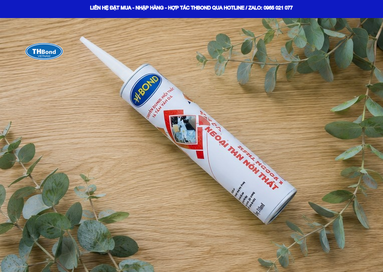 Keo Dán Đa Năng THBond hỗ trợ thi công Alu, Formex và PVC