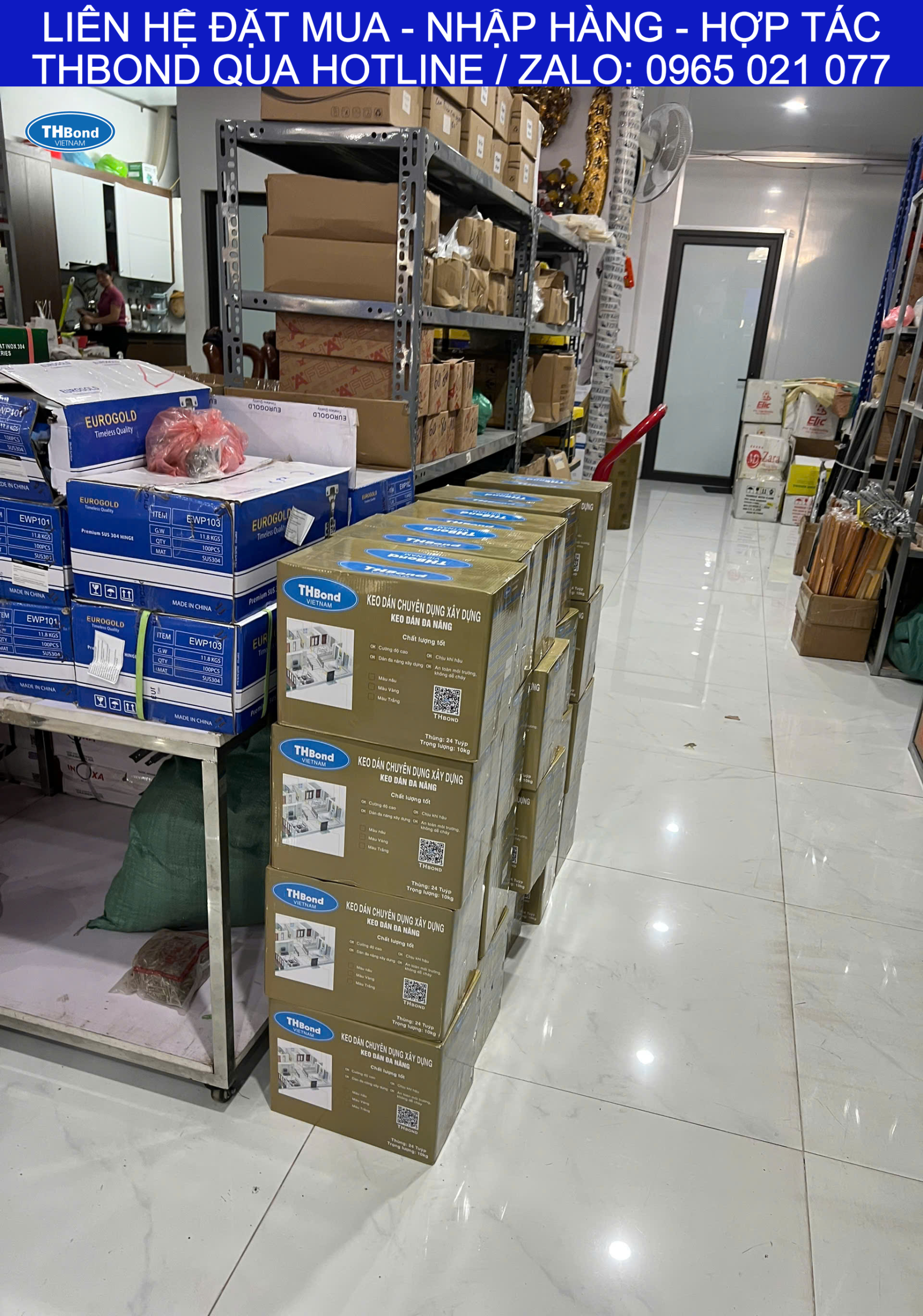 Keo Dán Đa Năng THBond phù hợp nhiều hạng mục dân dụng và công nghiệp