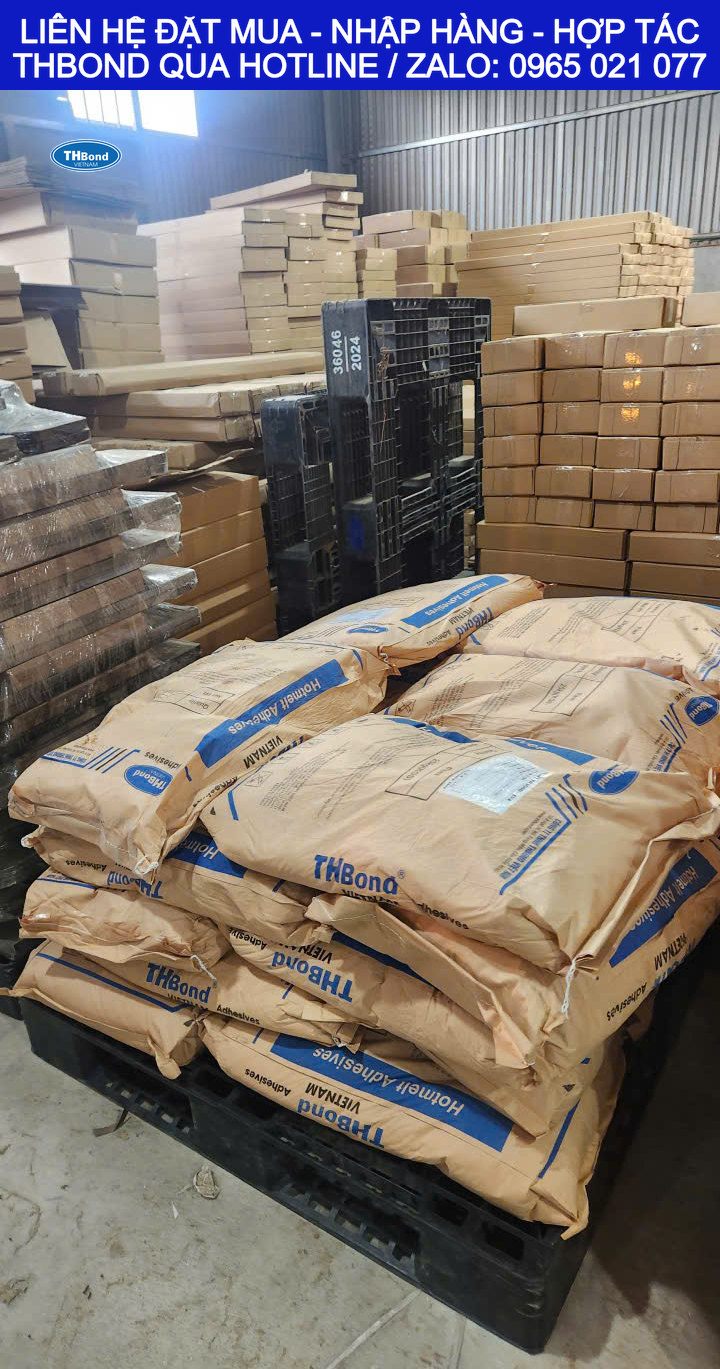 Keo Hạt THBond dành cho dây chuyền dán cạnh tốc độ cao trong ngành gỗ - thbond-com