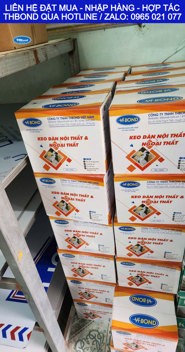 Keo THBond hỗ trợ liên kết vật liệu bền bỉ lâu dài và chắc chắn