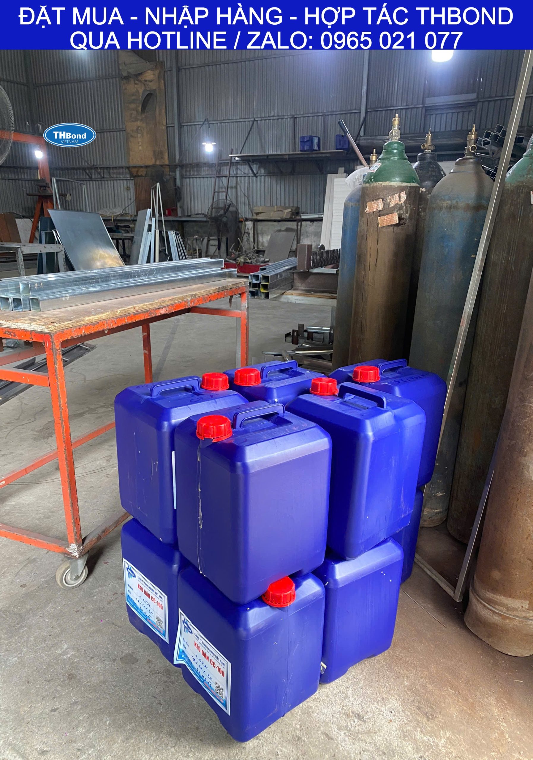 Keo chống cháy THBond ứng dụng để dán được trên nhiều bề mặt vật liệu và lõi cửa chống cháy